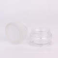 20ml cheap price transparent cosmetic glass Mask eye cream jar with lid